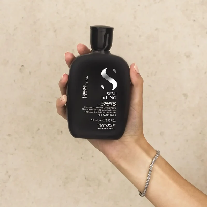 Alfaparf Semi di Lino Detoxifying Low Shampoo 250ml - Shampoo Delicato Detossinante