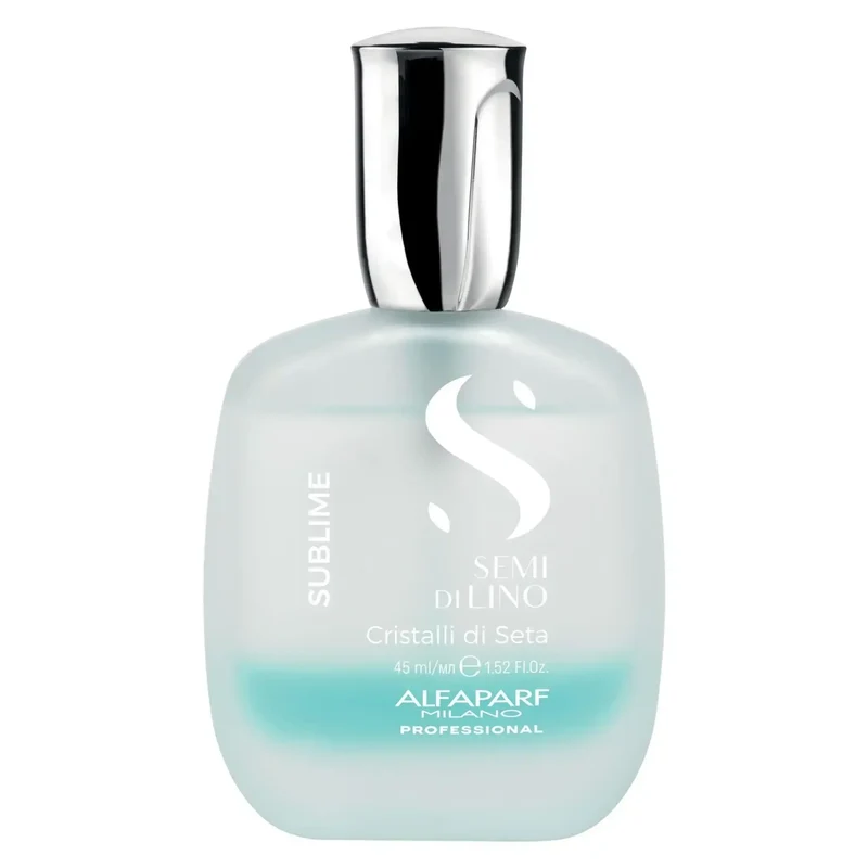 Alfaparf Semi di Lino Cristalli di Seta - Siero Setificante Bifasico 45ml - Per tutti i tipi di capelli