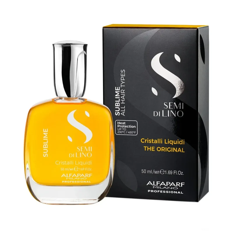 Alfaparf Milano Semi di Lino Sublime Cristalli Liquidi - Tutti i Tipi di Capelli