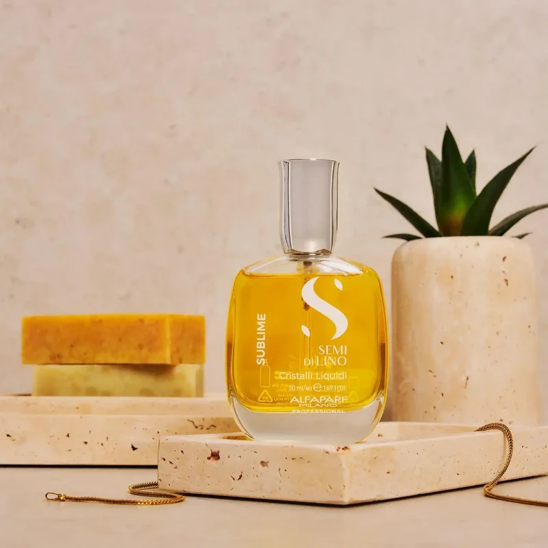 Alfaparf Milano Semi di Lino Sublime Cristalli Liquidi - Tutti i Tipi di Capelli