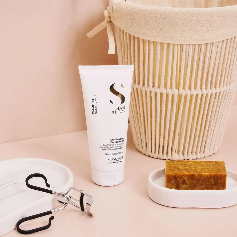 Alfaparf Semi di Lino Illuminating Conditioner 200ml - Tutti i Tipi di Capelli