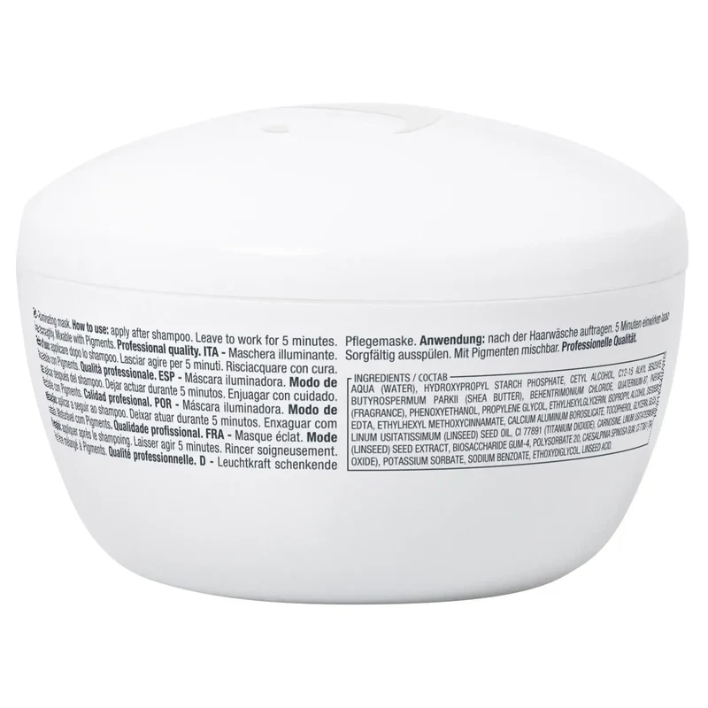 Alfaparf Semi di Lino Illuminating Mask 200ml - Tutti i Tipi di Capelli