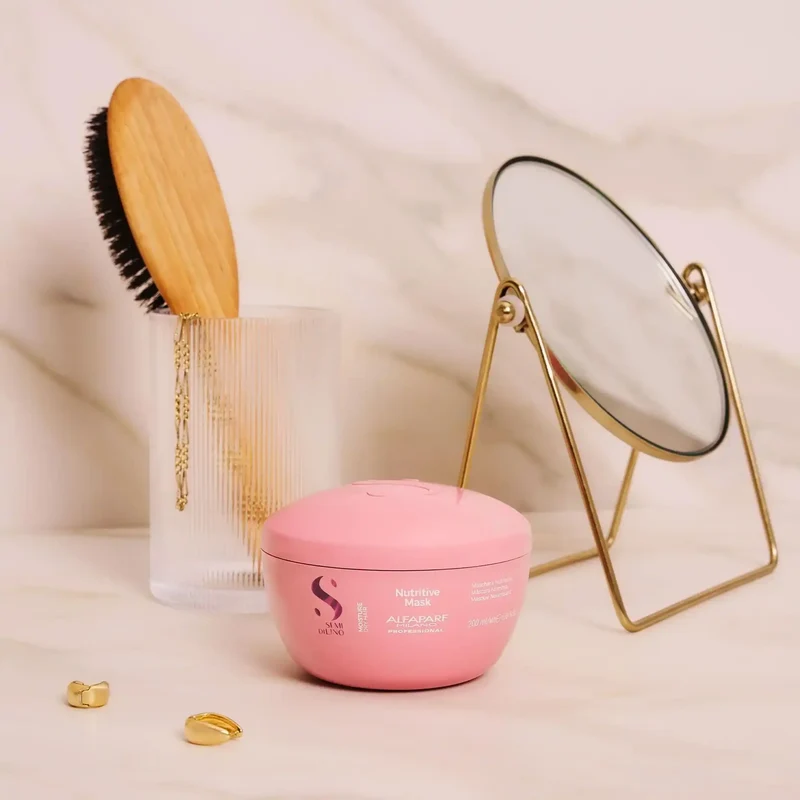 Alfaparf Semi di Lino Nutritive Mask 200ml - Maschera per Capelli Secchi