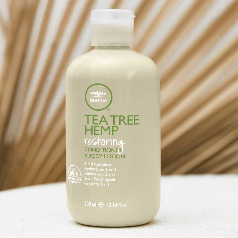 Tea Tree Hemp Restoring Conditioner and Body Lotion 300ml