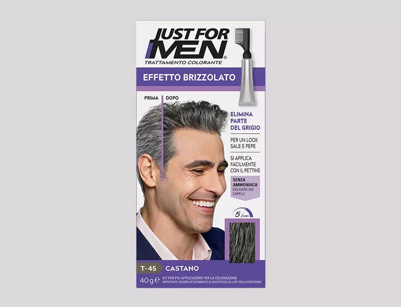 JUST FOR MEN - Trattamento Colorante Touch Of Gray Castano