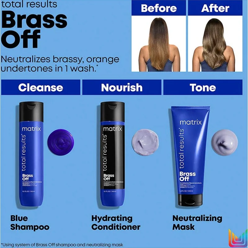 Total Results Brass Off Conditioner 1L