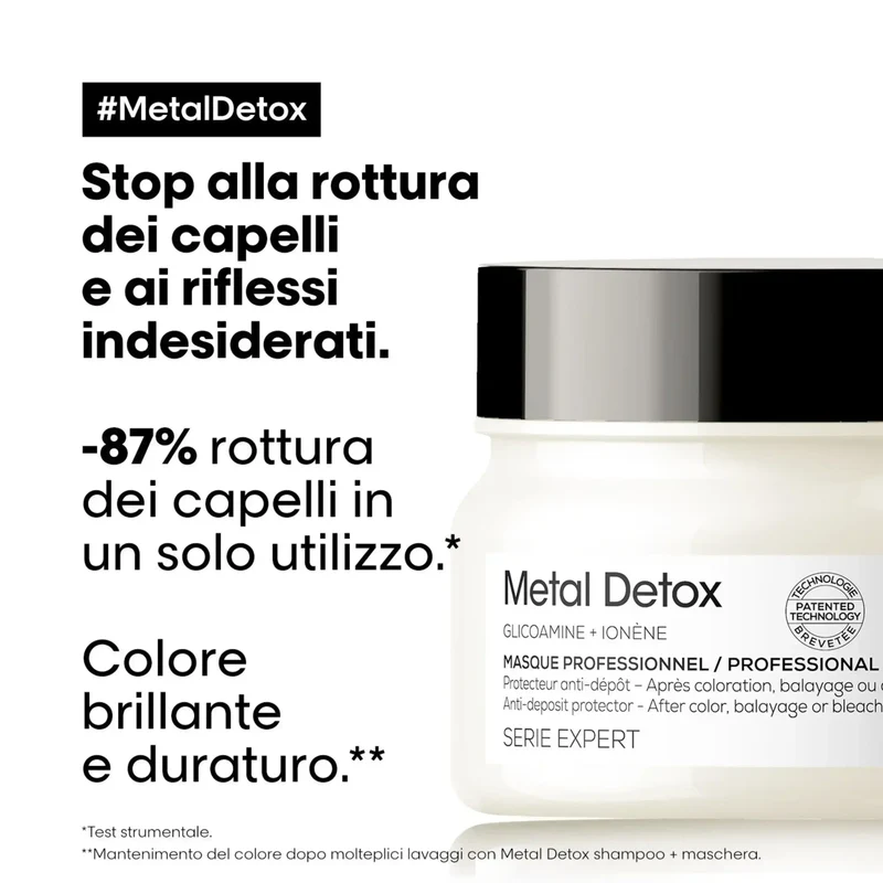 L'Oréal Professionnel Metal Detox Maschera – 250 ml