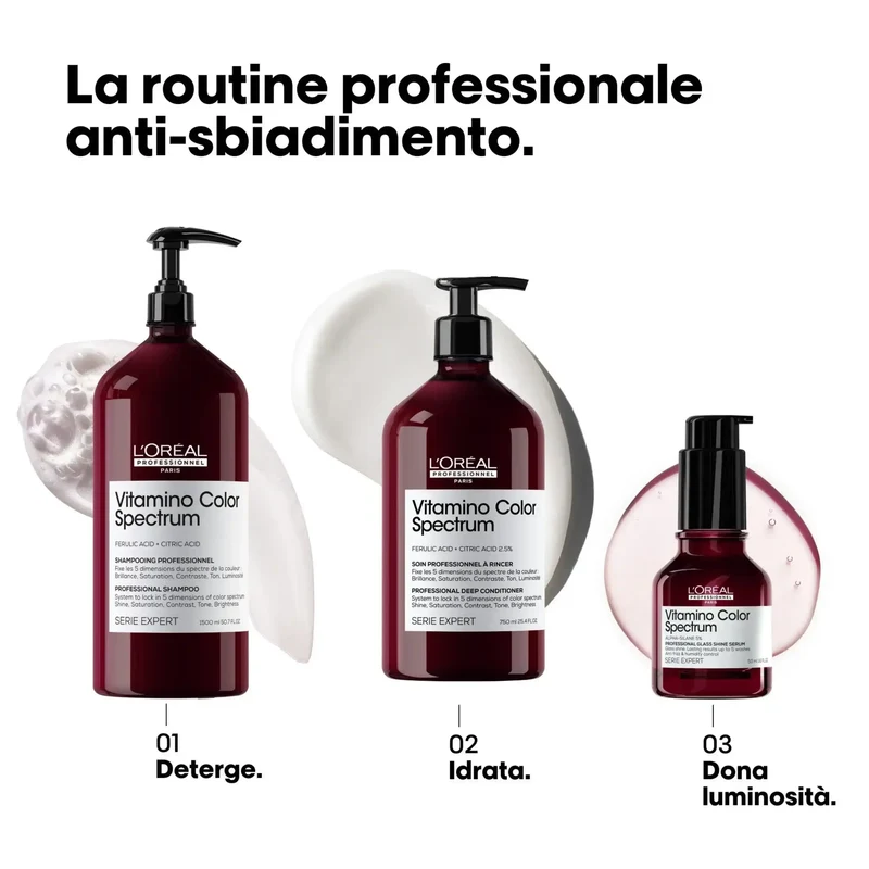L'Oreal Vitamino Color Spectrum Shampoo Intensivo Nutriente per Capelli Colorati 1500ml