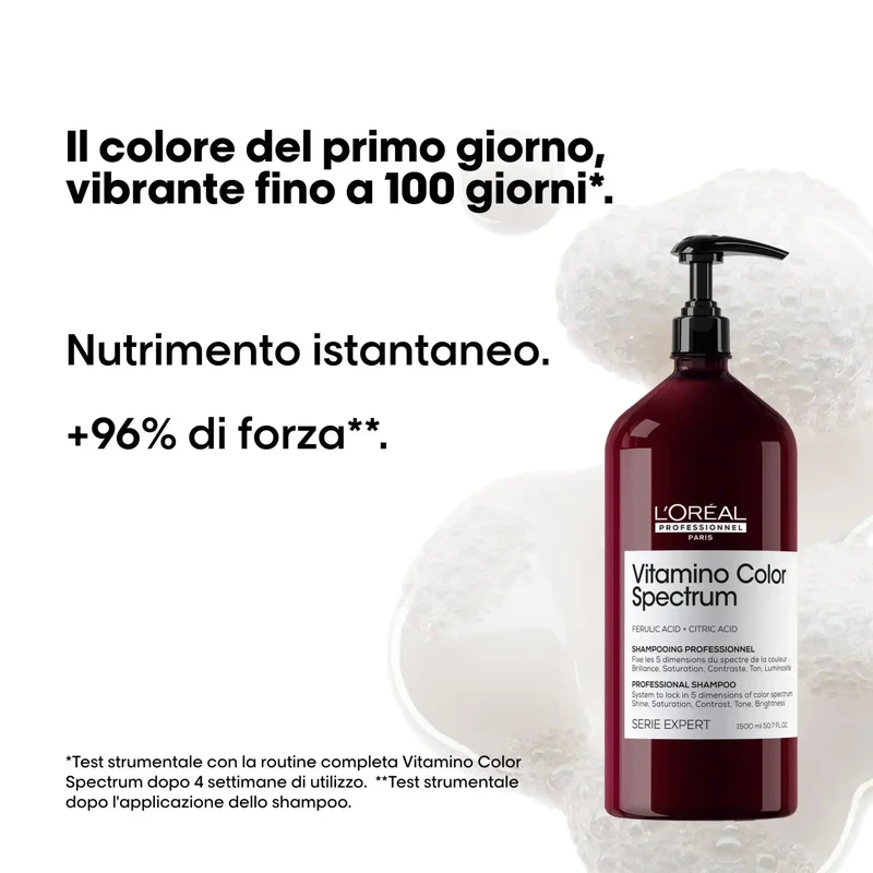 L'Oreal Vitamino Color Spectrum Shampoo Intensivo Nutriente per Capelli Colorati 1500ml