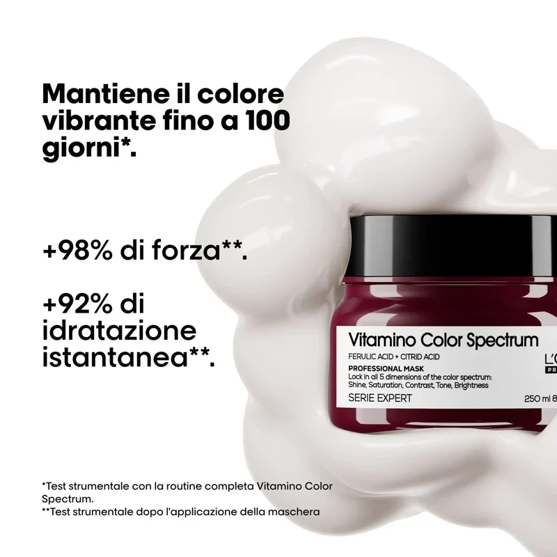 L'Oreal Vitamino Color Spectrum Maschera Idratante Intensiva Capelli Colorati 250ml