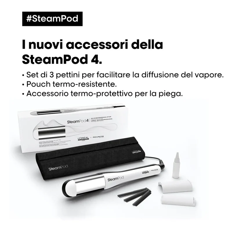 L'Oreal SteamPod 4 – Styler Professionale a Vapore Tutto in Uno
