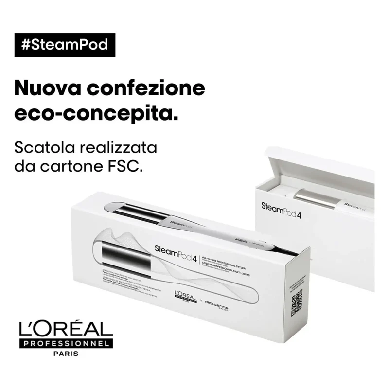 L'Oreal SteamPod 4 – Styler Professionale a Vapore Tutto in Uno
