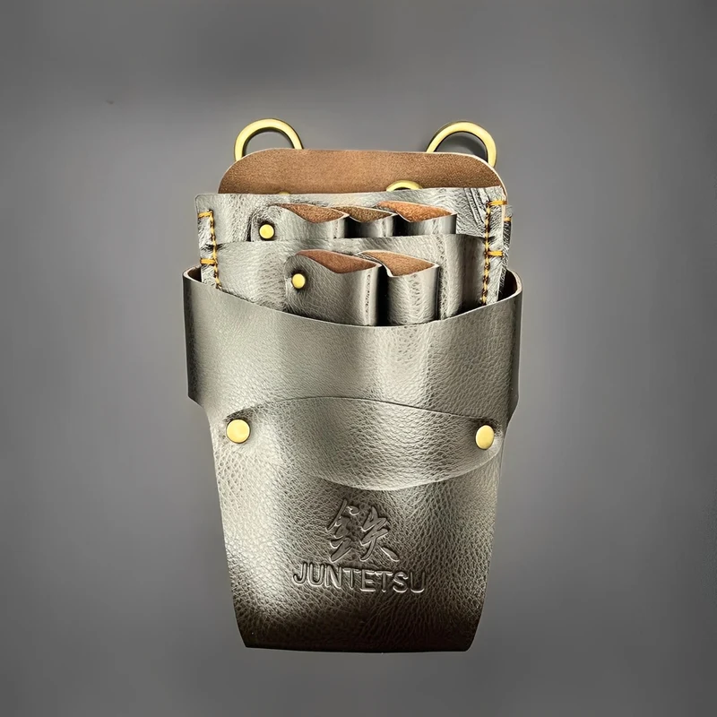 Fondina in pelle marrone Juntetsu Classic - 5 Professional