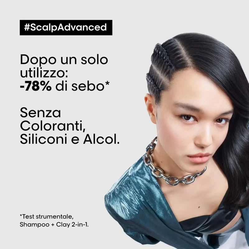 L'Oreal Scalp Advanced Shampoo Anti-Oiliness 500 ml