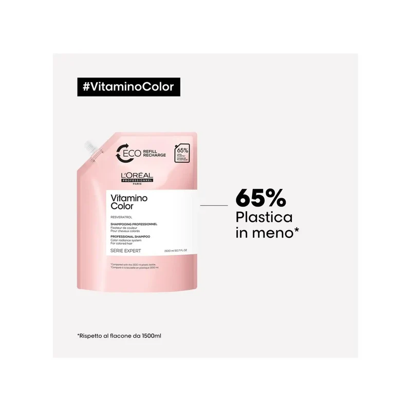 L'Oreal Vitamino Color Ricarica Shampoo 1500 ML
