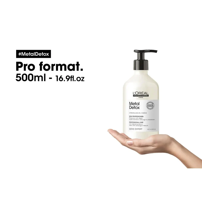 L'Oréal Professionnel Metal Detox Soin – 500 ml