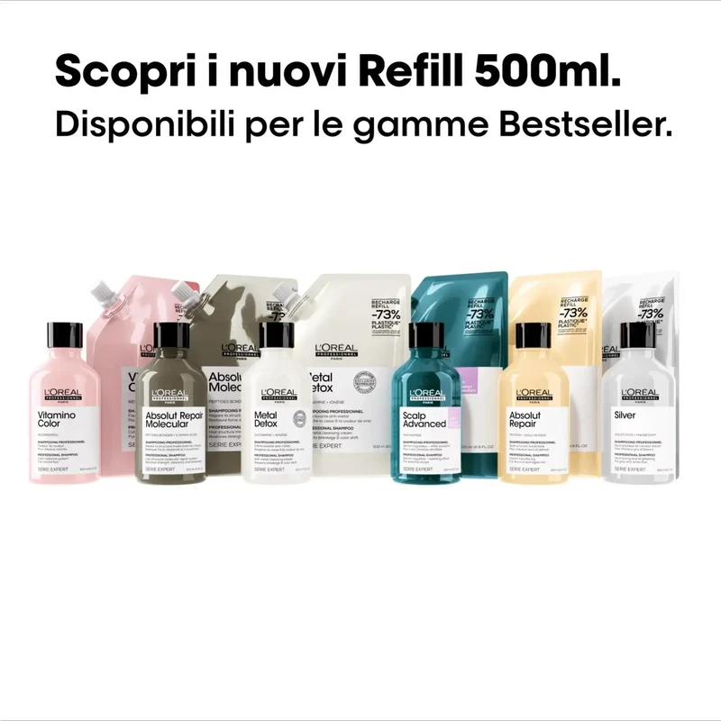 L'Oréal Professionnel Metal Detox Shampoo Ricarica 1000ml