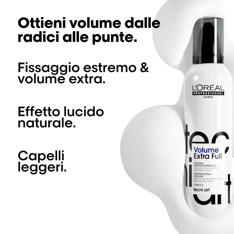 L'Oréal Professionnel TecniART Full Volume Extra Mousse – 250 ml