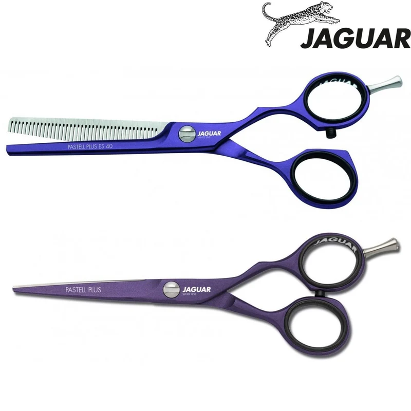 Jaguar Pastell Plus Set forbici per parrucchieri Viola
