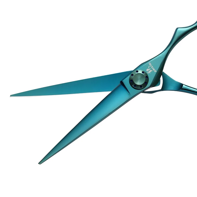 Forbici per taglio capelli Juntetsu VG10 Azzurre
