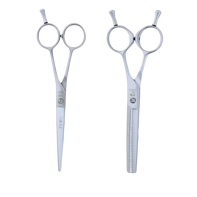 Joewell Set classico di forbici per tagliare e sfoltire i capelli