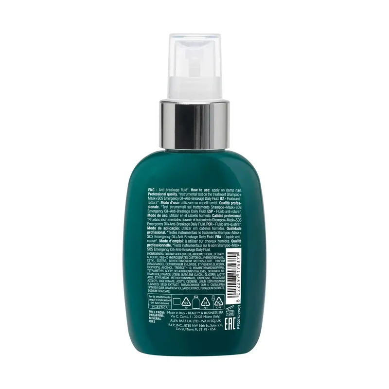 Alfaparf Semi di Lino Anti-Breakage Daily Fluid 125ml - Fluido anti-rottura per Capelli Fini danneggiati