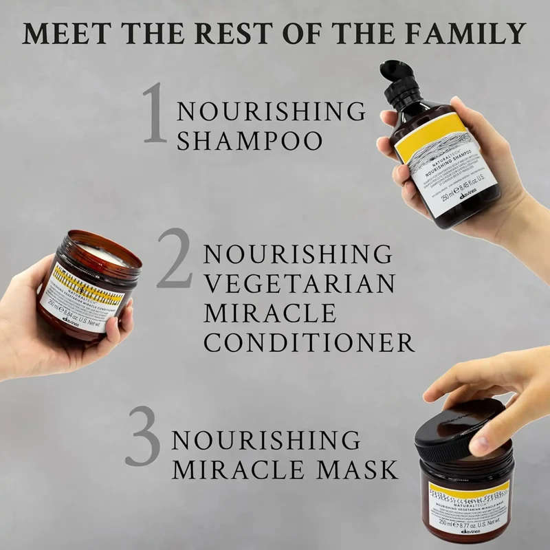Davines Nourishing Shampoo 100ml per capelli secchi