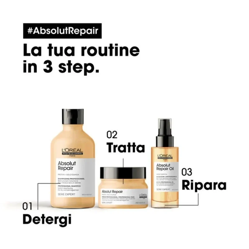 L'Oréal Professionnel Absolut Repair Maschera Gold 250ml