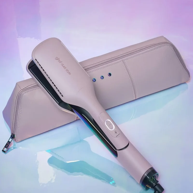 GHD Duet Style – Piastra Asciugacapelli 2 in 1 Rosa Trascendentale (Edizione Limitata)