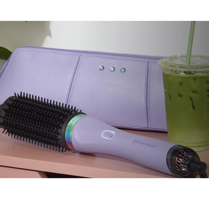 GHD Duet Blowdry - Spazzola Asciugacapelli 2 in 1 Viola Galattico (Edizione Limitata)
