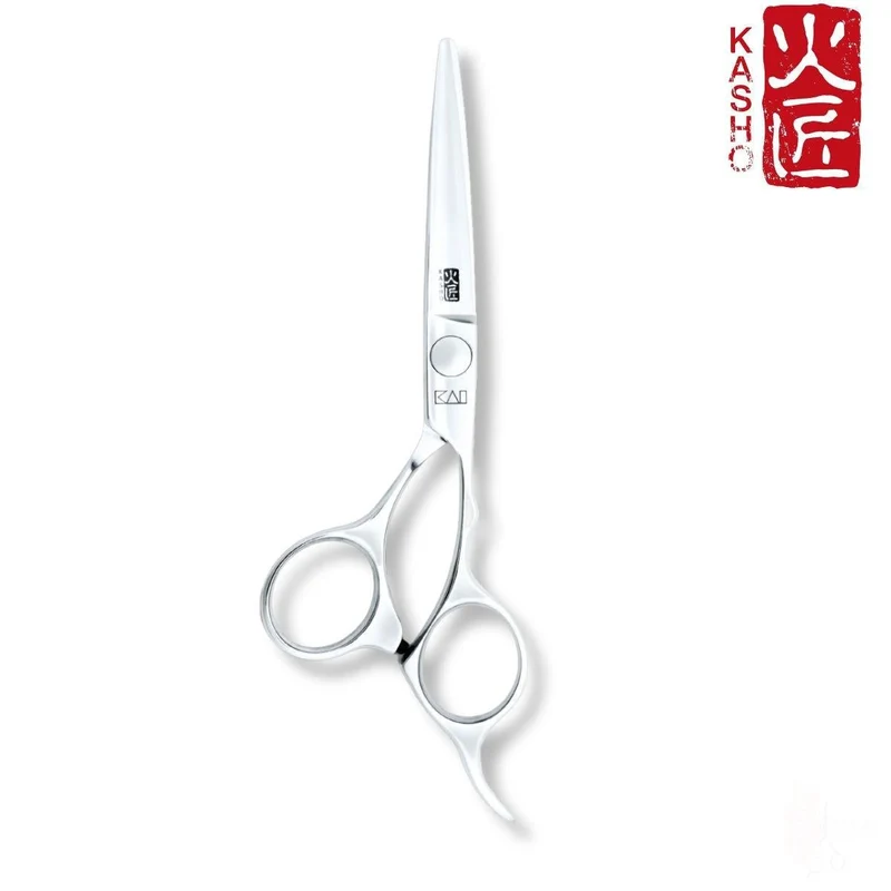 Kasho Forbici da taglio per capelli offset cromate