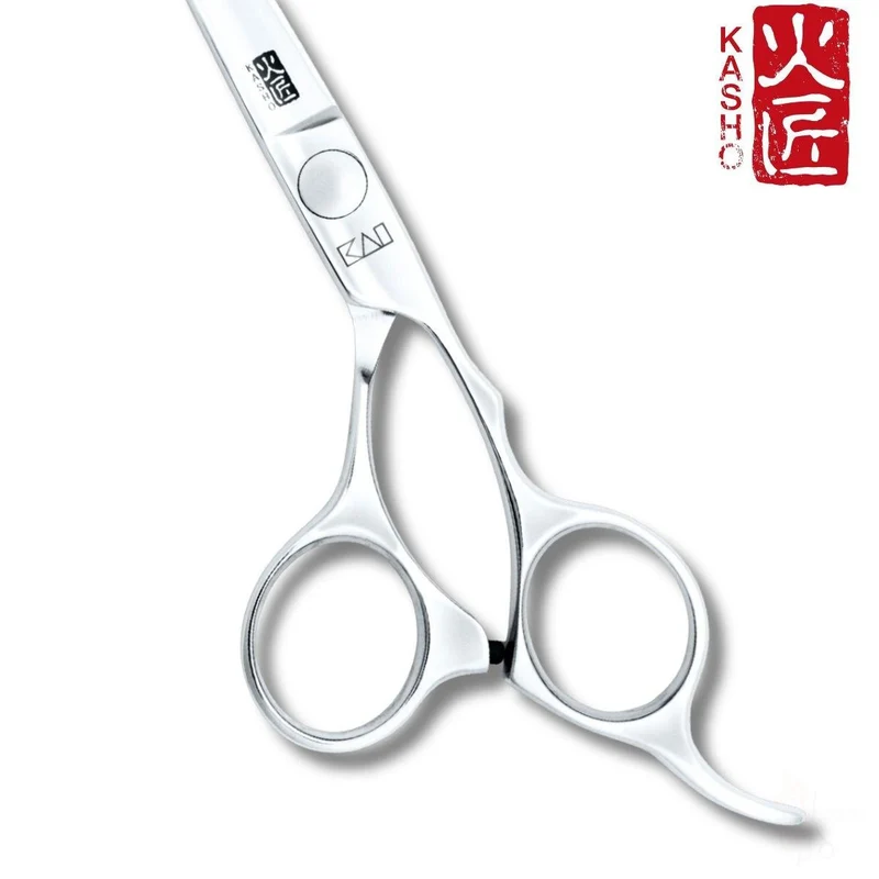 Kasho Forbici da taglio per capelli offset cromate
