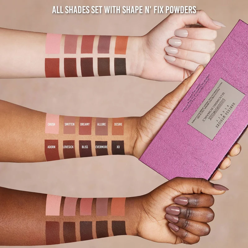 Groundwork Palette Blooming Romance Palette Multiuso per il Viso, Occhi E