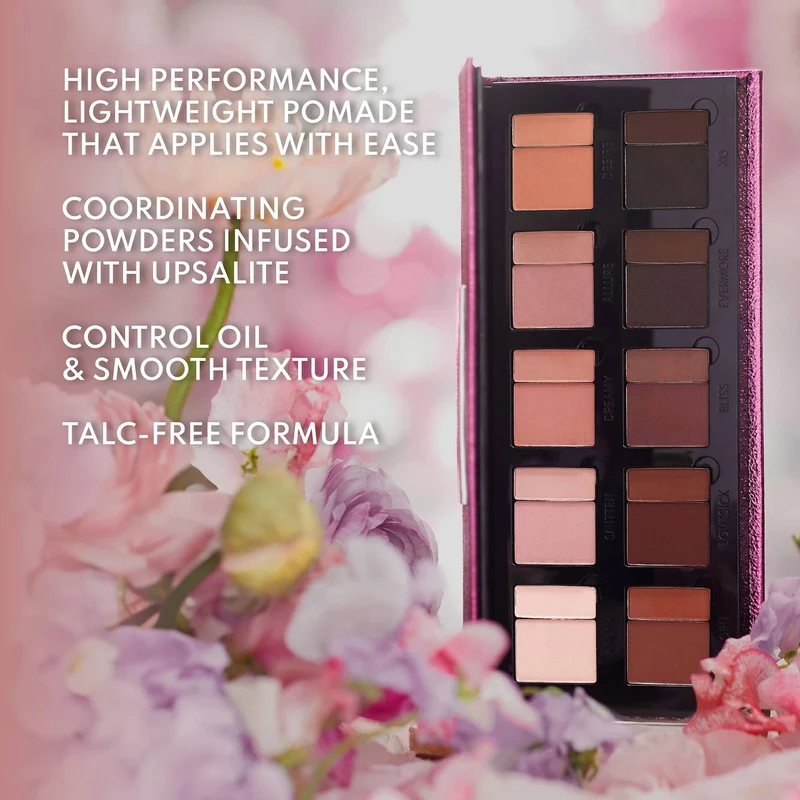 Groundwork Palette Blooming Romance Palette Multiuso per il Viso, Occhi E