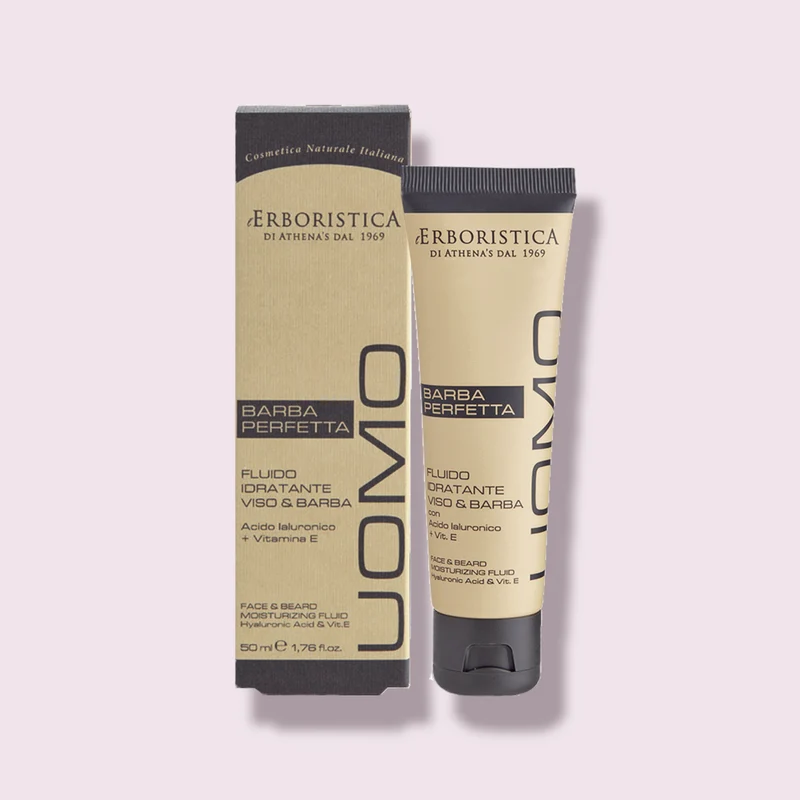 Uomo Fluido Idratante Viso E Barba