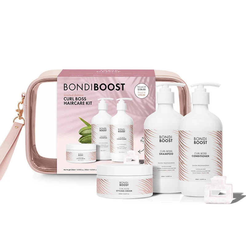 Curl Boss Haircare Kit