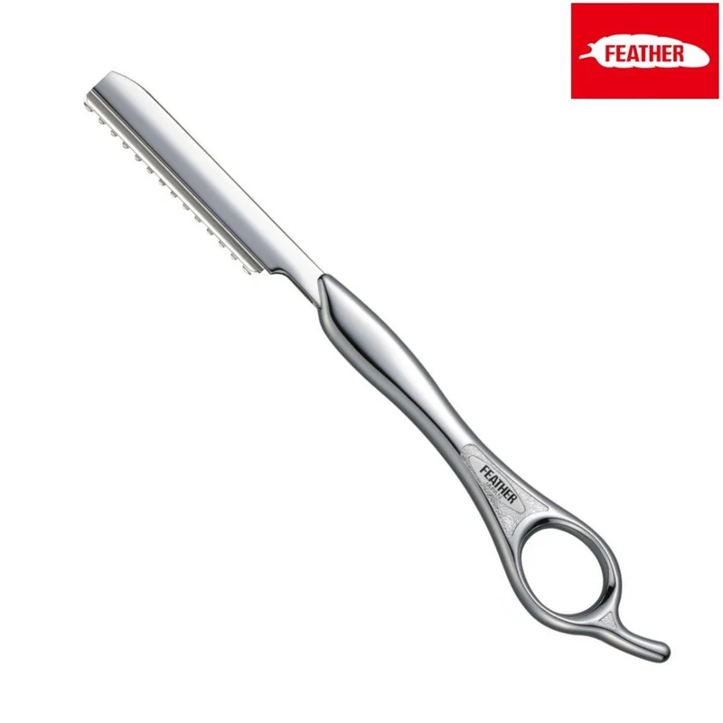 Feather Rasoio da barba con manico standard