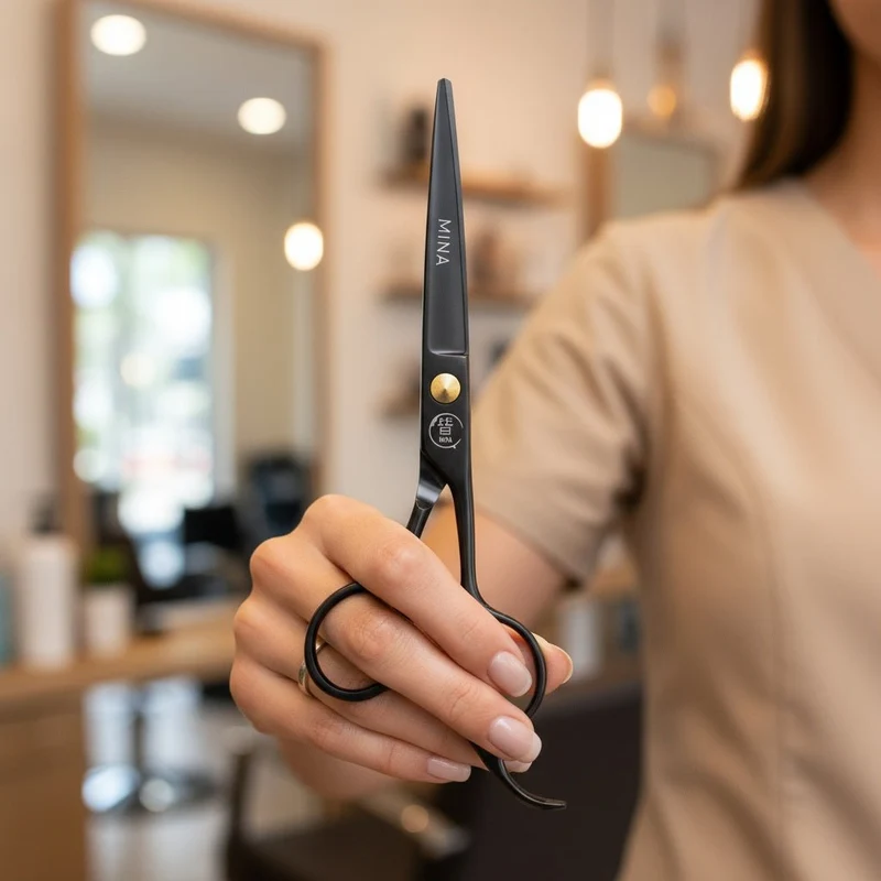 Mina Forbici da taglio diamante nero