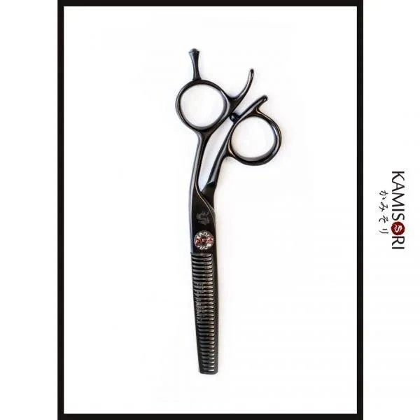 Kamisori Set di forbici da parrucchiere Black Diamond III