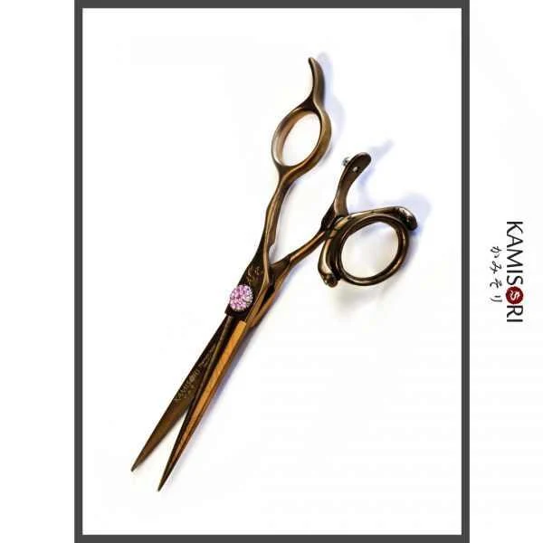Kamisori Set di forbici da taglio per capelli a doppia rotazione Jewel III