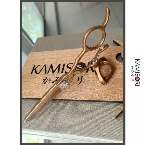 Kamisori Set di forbici da taglio per capelli a doppia rotazione Jewel III