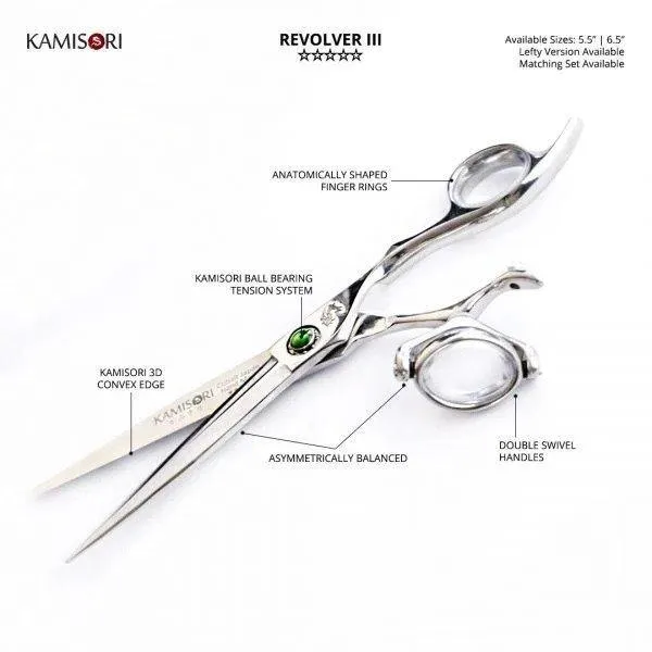 Kamisori Forbici da taglio professionali Revolver III