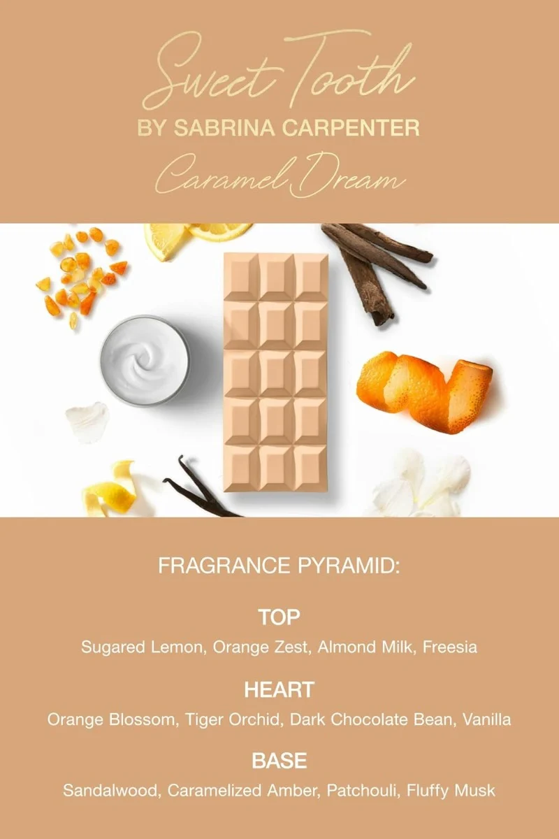 Sabrina Carpenter Sweet Tooth Caramel Dream Profumo Donna 75ml