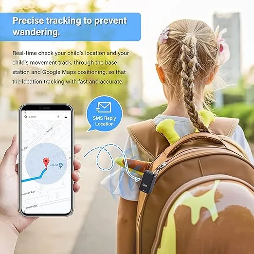 GPS Tracker Antifurto GF-07 Magnetico con SIM, Monitoraggio in Tempo Reale e Controllo da Smartphone per Auto, Moto, Bici, Bambini, Animali e Oggetti