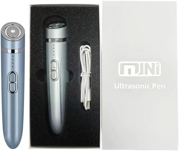 Mini Dispositivo HIFU 3 in 1 per Contorno Occhi e Viso con RF Radiofrequenza, EMS Microcorrente e Luce LED Ricaricabile