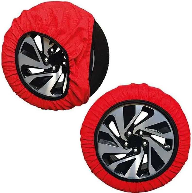 Calze da Neve SIze M per Pneumatici - Set di 2 Pezzi Omologate EN 16662-1