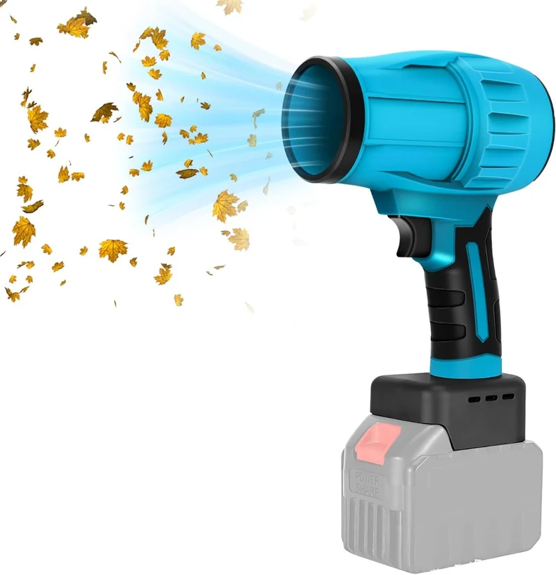 Soffiatore Senza Fili con Doppia Batteria 48V, Turbo Ventola Portatile, Valigetta Inclusa