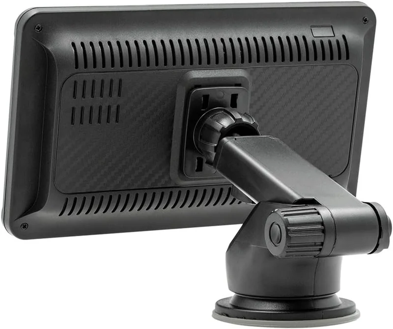 Autoradio Portatile 7" con Apple CarPlay, Android Auto, Bluetooth 5.0, Mirror Link e FM – Display HD, Ingresso Telecamera e Supporto Multifunzione