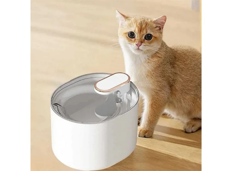 Fontana Abbeveratoio Automatica per Cani e Gatti 3L Silenziosa e con Filtro Integrato