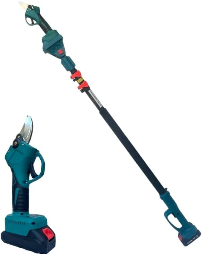 Kit Potatura 3 in 1 Motosega Forbice Asta Telescopica 21V